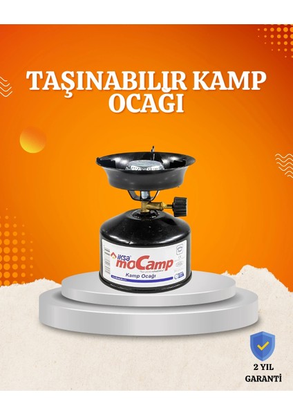 Outdoor Kamp Ocağı Seti Çakmak Gazlı Taşınabilir