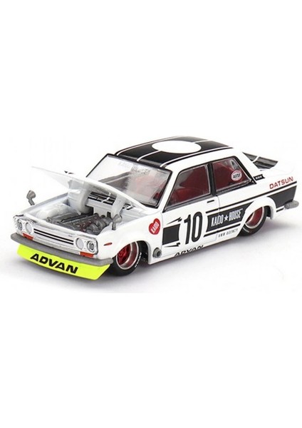 Mini Gt 1/64 Kaidohouse Datsun 510 Street Team Xmm V1 modelleri