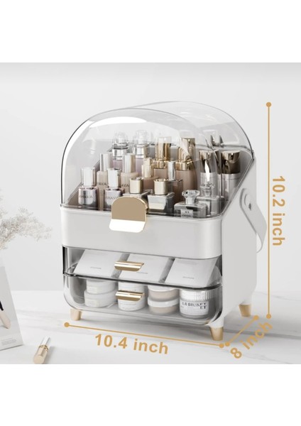 Çok Fonksiyonlu Makyaj Düzenleyici Beyaz, Şık ve Kullanışlı Tasarım modelleri