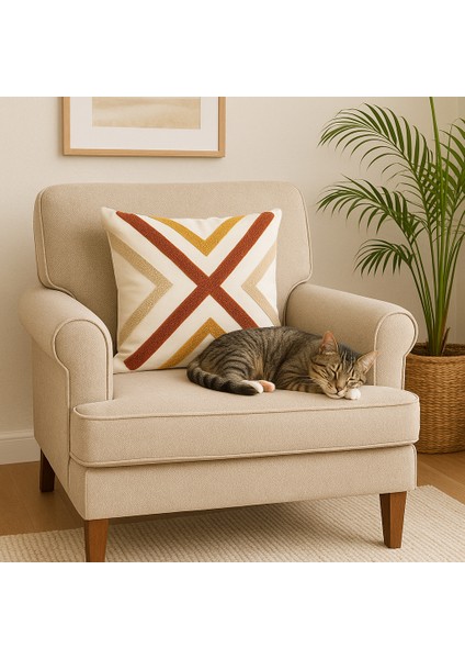 Rustik Tarz Kırlent Kılıfı fiyatları