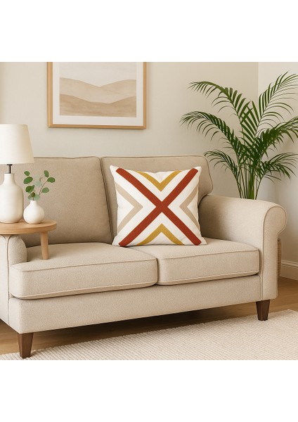 Rustik Tarz Kırlent Kılıfı fırsatları