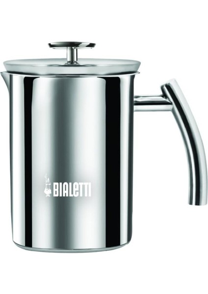 Süt Köpürtücü, 330 Ml, Paslanmaz Çelik Gövde ve Kapak, Çift Diskli Çırpıcı