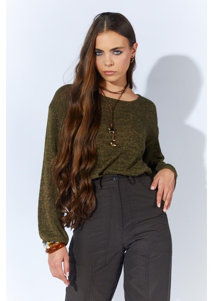 Kadın Kahve Beli Düğmeli Çift Dikişli Pantolon fırsatları