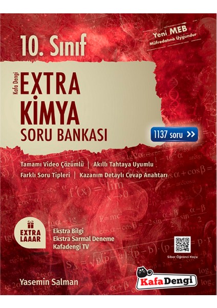 10.Sınıf Extra Kimya Soru Bankası fiyatları