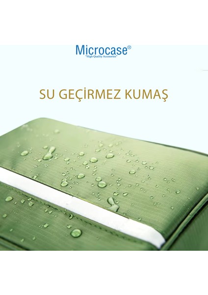 Çok Bölmeli El Tutacaklı Seyahat ve Günlük Kullanım Organizer Çanta Siyah fırsatları