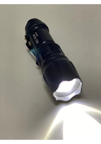 Gold Orion Km-84 Tasarruflu Şarjlı Zoomlu Metal El Feneri Kemer Klipsli fiyatları