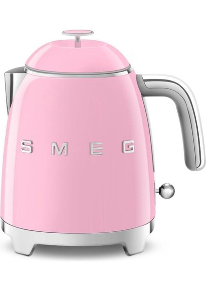 Şık Pembe Mini Su Isıtıcı, 50'ler Tarzı, Kompakt ve Kullanışlı Tasarım