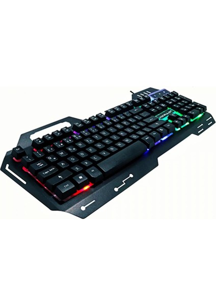 Bfs V1 Rgb Işıklı Metal Yüzey Türkçe Q Kablolu Gaming Klavye fiyatları