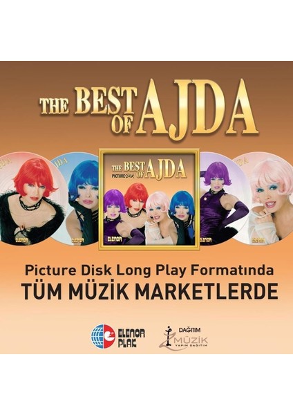 The Best Of Ajda (Picture Disc) Lp Plak fiyatları