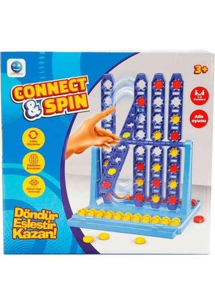 Connect & Spin Kutu Oyunu – Strateji, Hız ve Eğlence fiyatları