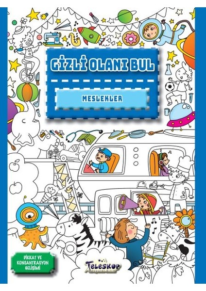 Meslekler - Gizli Olanı Bul