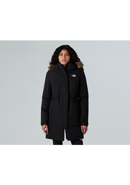 W Zaneck Parka Kadın Outdoor Parka NF0A8DZNJK31 Siyah modelleri