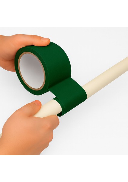 Tamir Bandı Yeşil 100 mm x 10 mt Çok Amaçlı Güçlü Yapışkanlı Suya Dayanıklı Onarım Yalıtım Bandı fırsatları