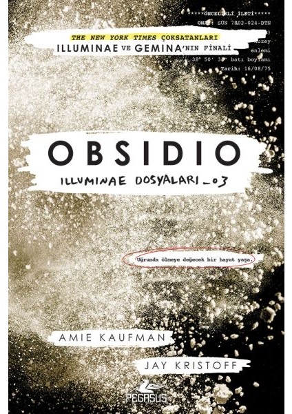 Obsido - Illumiae Dosyaları 3