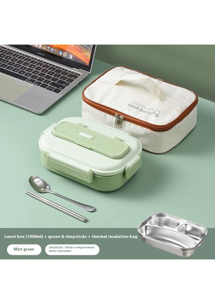 304 Paslanmaz Çelik Öğrenci Yalıtımlı Öğle Yemeği Kutusu (Yurt Dışından)