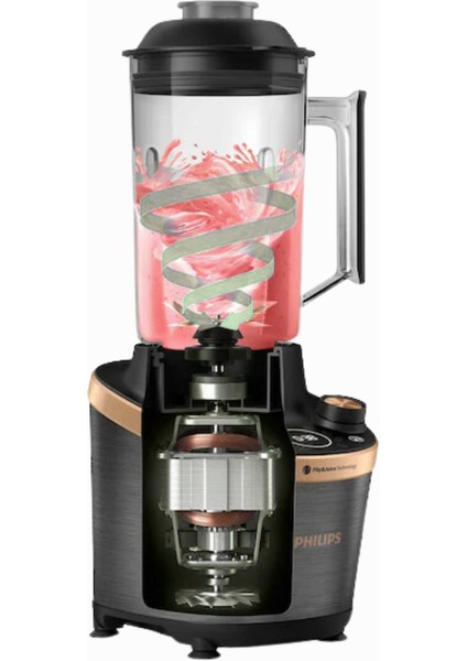 Katı Meyve Özellikli Sürahi Blender HR3770/00 Flip And Juice Katı Meyve Özellikli Sürahi Blender, 1500 W, Problend Ultra Teknolojisi, Homeıd Uygulaması fiyatları