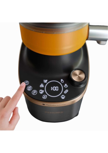 Katı Meyve Özellikli Sürahi Blender HR3770/00 Flip And Juice Katı Meyve Özellikli Sürahi Blender, 1500 W, Problend Ultra Teknolojisi, Homeıd Uygulaması fırsatları