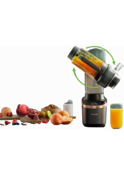 Katı Meyve Özellikli Sürahi Blender HR3770/00 Flip And Juice Katı Meyve Özellikli Sürahi Blender, 1500 W, Problend Ultra Teknolojisi, Homeıd Uygulaması indirimleri