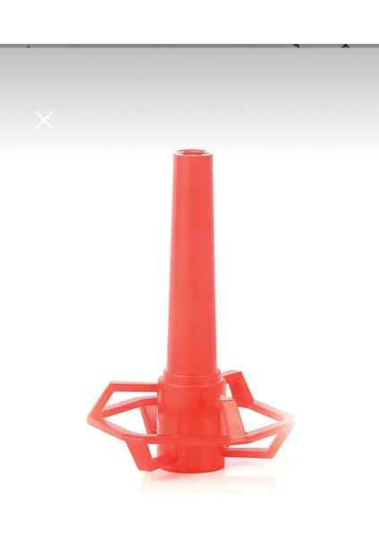 Kırmızı 500W Rondo Blender, Çift Bıçaklı, 1 Litre Hazneli, Çok Amaçlı Mutfak Robotu