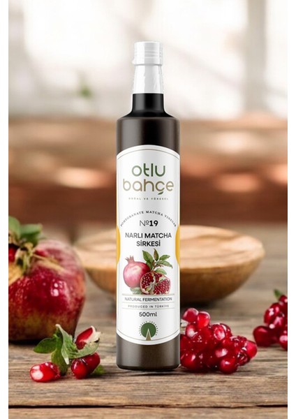 Doğal Fermantayon Nar Matcha Detox Sirkesi 500ML ( Natural Fermentation Matcha Detox Vinegar) fiyatları