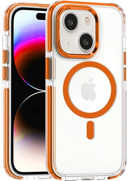 Sepetim Joko Iphone 14 Bella Magsafe Kapak - Turuncu