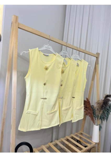Gold Düğme Detaylı Bluz modelleri