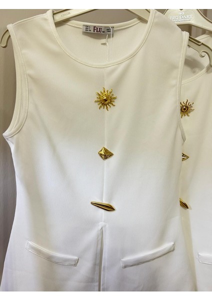 Gold Düğme Detaylı Bluz modelleri