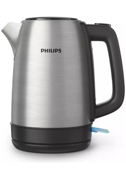 Paslanmaz Çelik Su Isıtıcı 1.7 Litre, Işıklı Gösterge, Gri Renk