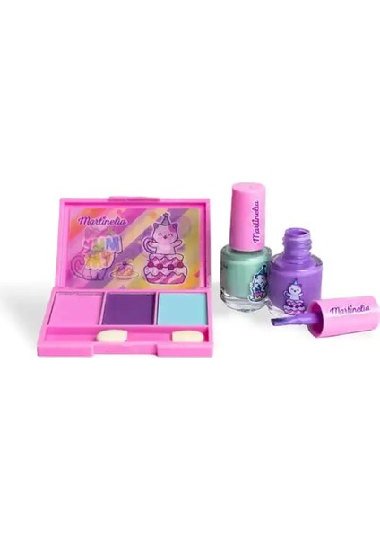 Renkli Yüz ve Tırnak Seti 12044, Eğlenceli ve Şık Tasarım, Çok Renkli, Kaliteli Malzeme