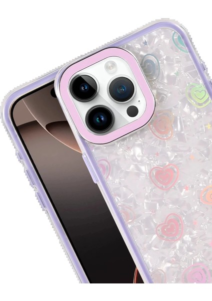 Bfs Apple iPhone 16 Pro Max Lumi Desenli Kapak - Mor fiyatları