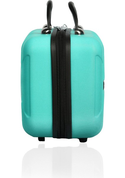 Su Yeşili Abs Makyaj Çantası El Valizi, Şık ve Kullanışlı Tasarım modelleri