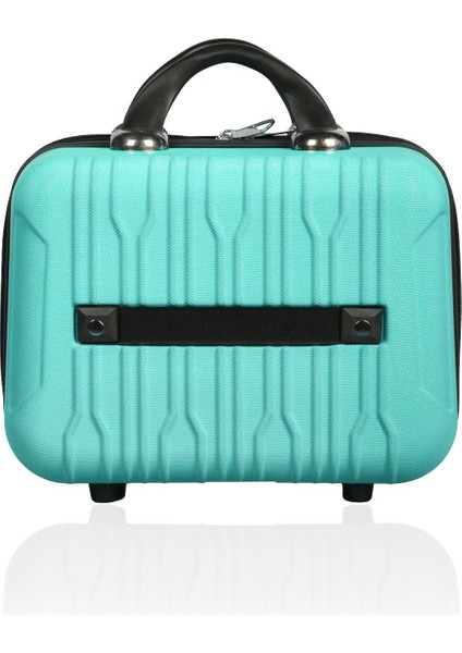 Su Yeşili Abs Makyaj Çantası El Valizi, Şık ve Kullanışlı Tasarım fırsatları
