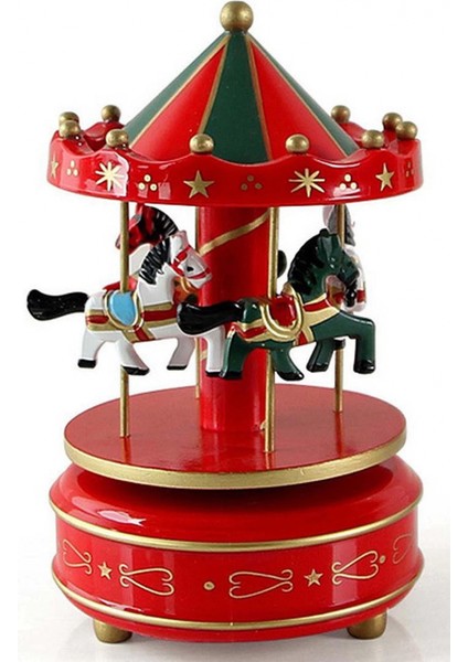 Nostaljik El Yapımı Atlıkarınca Müzik Kutusu indirimleri