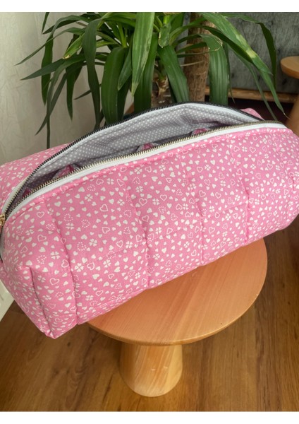 Çok Bölmeli Taşınabilir Saç Şekillendirici Saklama Çantası, Şık ve Kullanışlı Tasarım