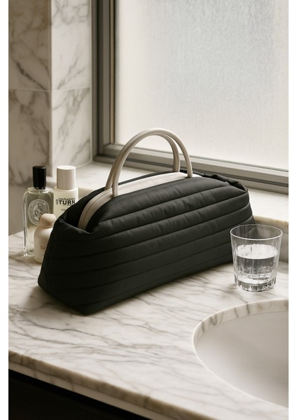 Ince ve Şık Seyahat Çantası, Saç Şekillendirici Için Mükemmel Saklama Çözümü