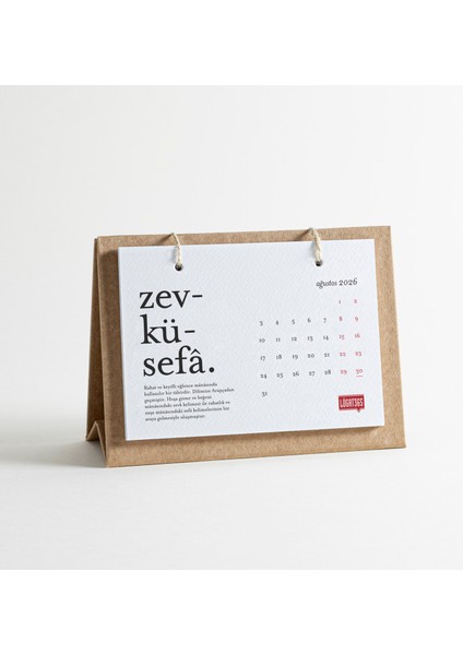 2026 Güzel Kelimeler Takvimi indirimleri