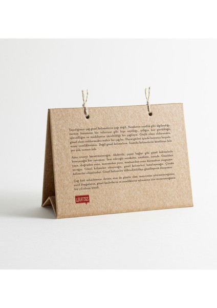 2026 Güzel Kelimeler Takvimi