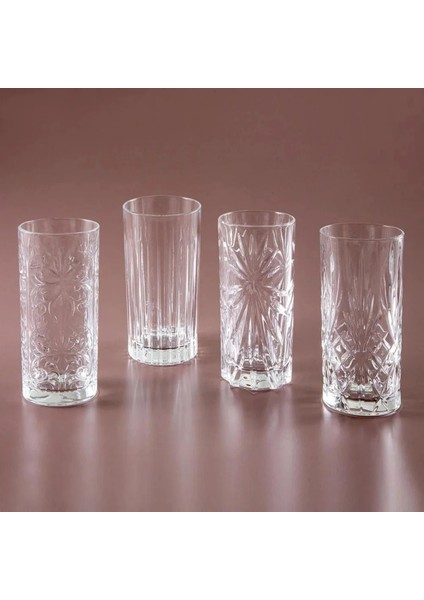 Mixology 4'lü Meşrubat Bardağı Seti 360 ml