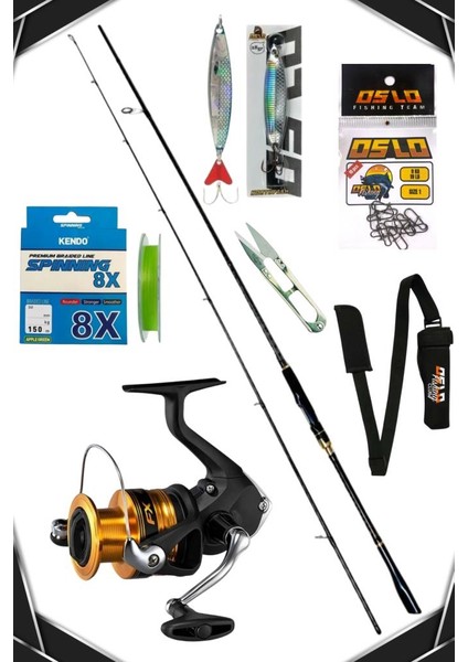 Zen Pro 244CM 6-32GR Shimano Fx 4000 Spin Olta Seti