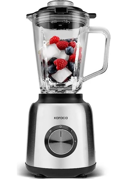 Inox Cam Hazneli, 1000W Güçlü Smoothie Blender, Buz Kırma Özellikli fiyatları