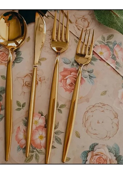 New Saphire Gold Yemek Bıçak Seti (6 Parça) fiyatları