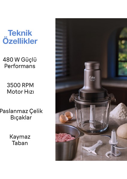 FW3503 3'ü 1 Arada Doğrayıcı modelleri