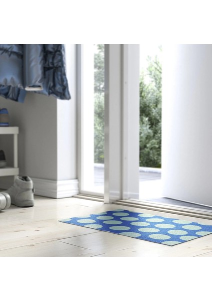 Korfaltspıl Paspas Mavi Yeşil 40 x 60 cm fırsatları
