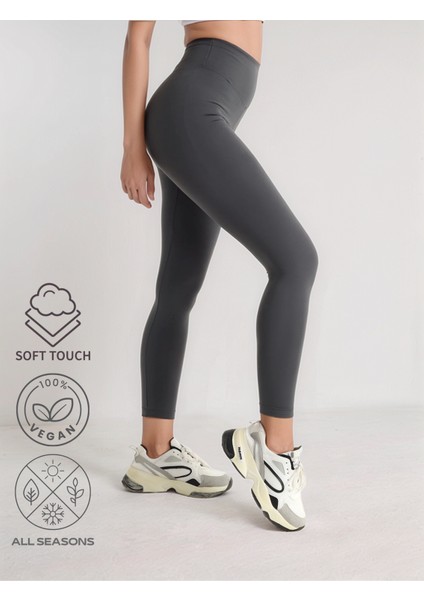 Premium, 4 Mevsim ,yüksek Bel Toparlayıcı Yoga-Günlük-Spor Ultra Soft ve Esnek Kadın Tayt