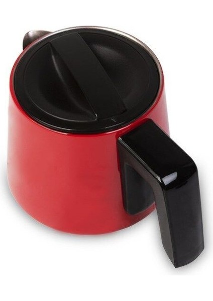 Çelik Çay Makinesi 1800W Kırmızı, Hızlı ve Güçlü Çay Demleme Keyfi
