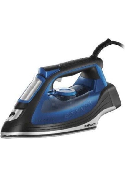 Buharlı Ütü 2400 W, 300ML, Seramik Tabanca, Mavi