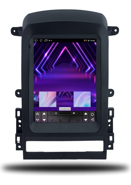 Carplayer Chevrolet Captiva Tesla 2007-2011 Uyumlu Android Multimedya 4gb Ram 32GB Hafıza modelleri