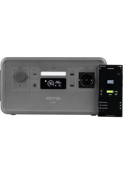 S300 Taşınabilir Güç Sistemi – 300W, 288WH, Lifepo₄ Batarya