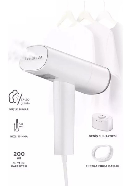 Kompakt Katlanabilir Buharlı Kırışık Giderici Ütü Beyaz fiyatları