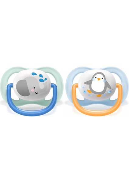Philips Avent Ultra Air Animals 2li Emzik 0-6 Ay - Erkek fiyatları